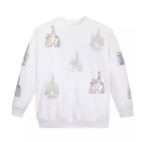 Disney Tops - Disney Parks Cinderalla’s Castle Reflective Icon Adult Women's Sweatshirt